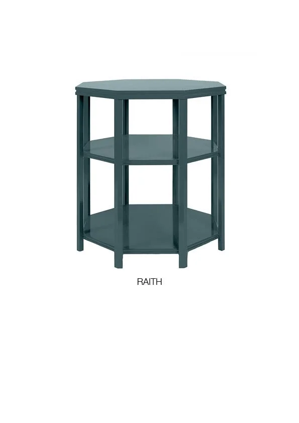 Octagonal Side Table — Georgie Wykeham Designs